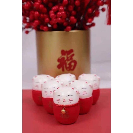 Mèo thần tài xốp