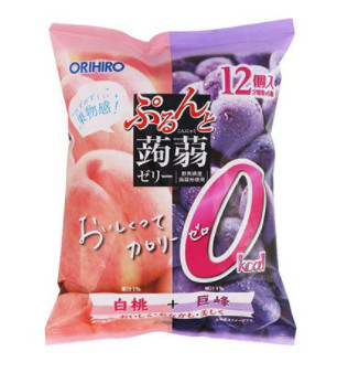 Thạch Orihiro đào và nho Nhật Bản 240g