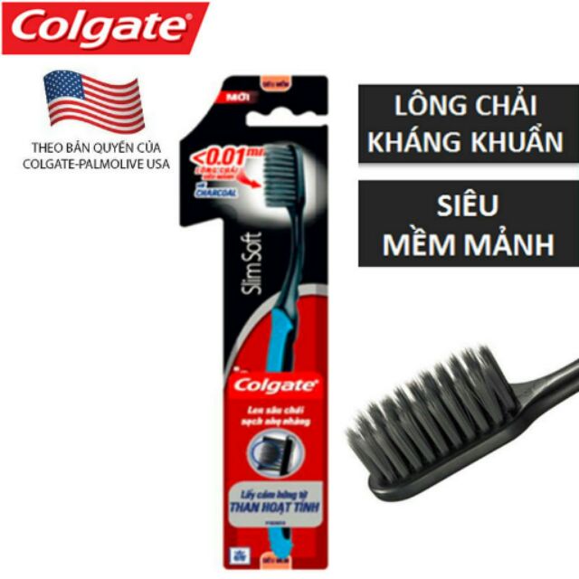 Bàn chải Charcoal (slimsoft)