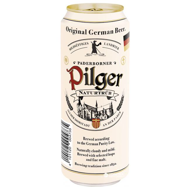 Bia Đức Paderborner Pilger Original 5% 500ml