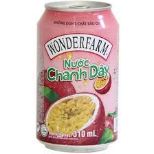 Nước chanh dây Wonderfarm 310ml
