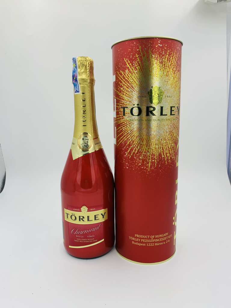 Rượu vang đỏ sủi tăm Torley 1882 Hungary 750ml