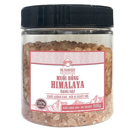 Muối hồng Himalaya dạng hạt DK HARVEST 500g