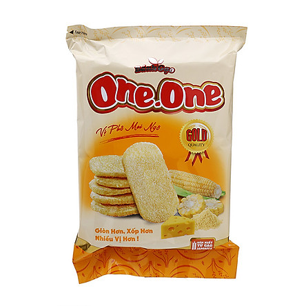 Bánh gạo One One vị phô mai ngô 118g
