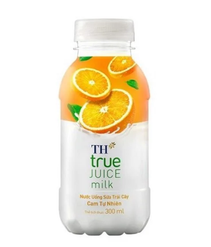 Nước uống sữa trái cây vị cam TH Truemilk 300ml