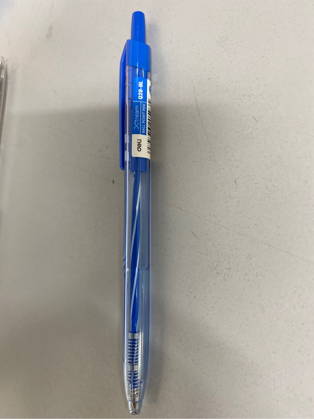Bút bi Deli 0.5mm màu xanh - CQ28BL
