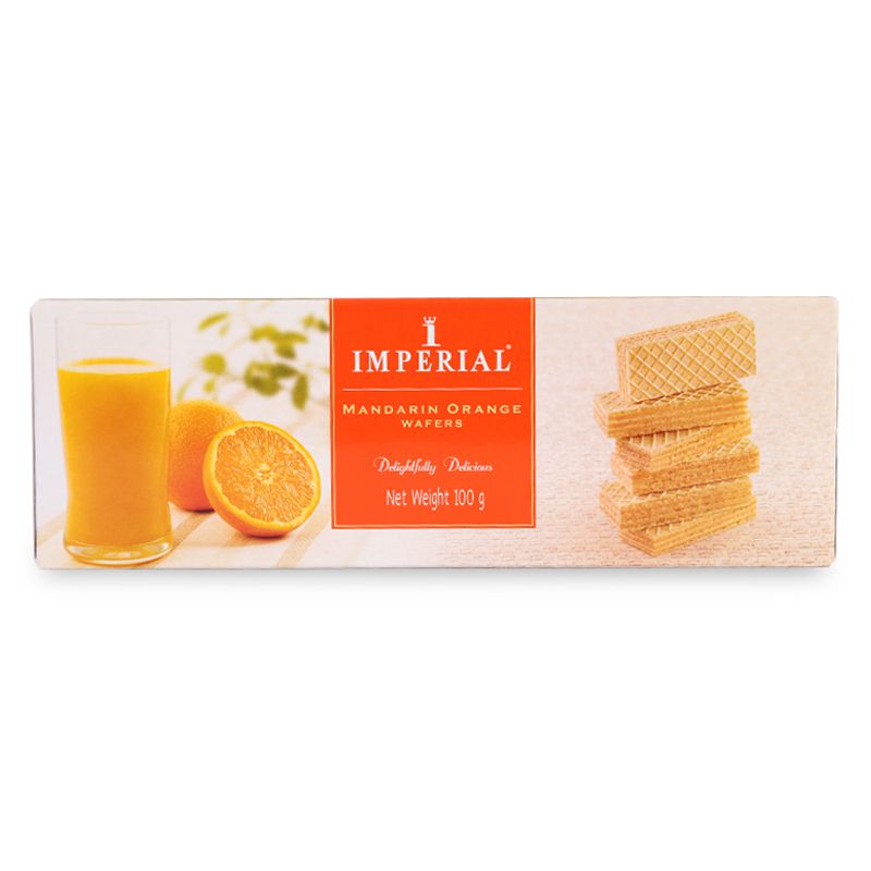 Bánh xốp Imperial hương cam Thái Lan 100g