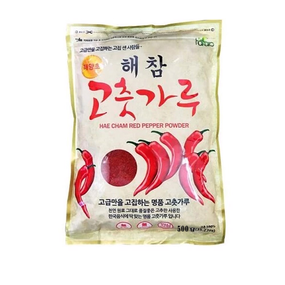 Ớt bột cánh to Hae Cham Hanaro Hàn Quốc 500g