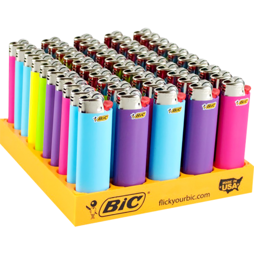 Bật lửa BIC J6 IOS 9994 các màu (loại to)