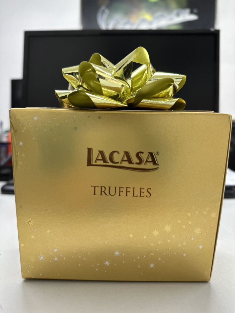 Socola Lacasa Truffles Gold Tây Ban Nha 200g