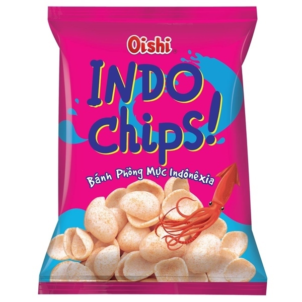Snack Oishi bánh phồng mực indonexia 75g*30gói