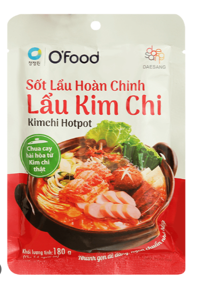 Sốt Lẩu kim chi hoàn chỉnh O'food 180g