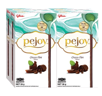Bánh que Pejoy vị choco mint Glico Thái Lan 39g