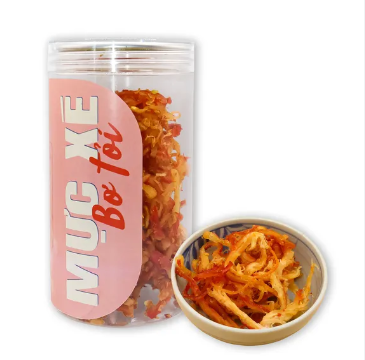 Mực xé sợi bơ tỏi Thợ Sấy 2G 200g