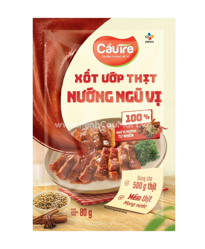 Xốt ướp thịt nướng ngũ vị Cầu Tre 80g