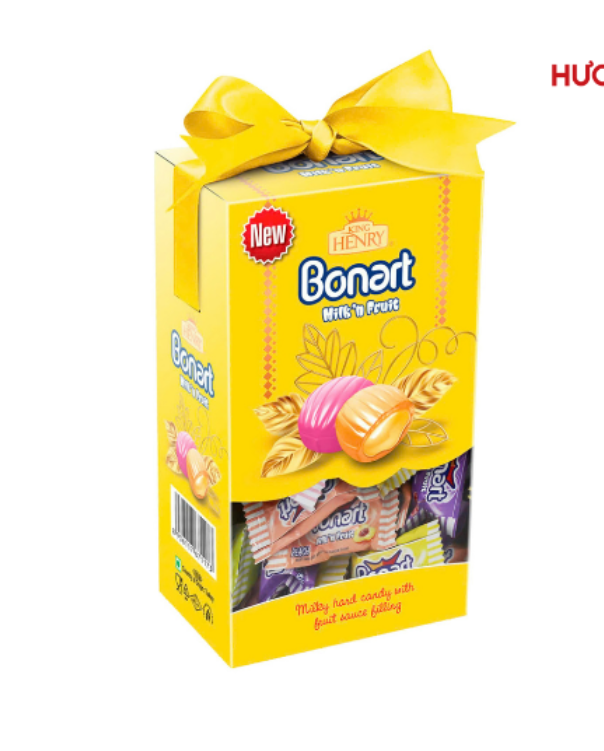 Kẹo cứng sữa trái cây Bonart/ Ritaz Gold Ibon Thổ Nhĩ Kì 180g
