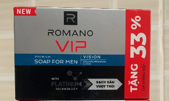 Xà bông hương nước hoa cao cấp vip Romano vision