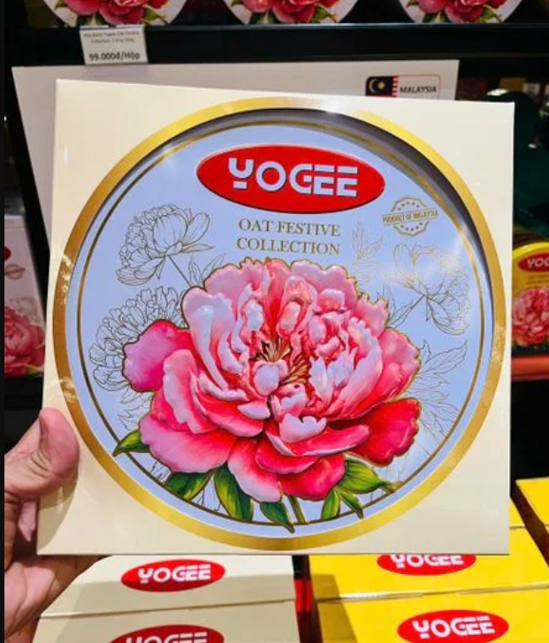 Thanh yến mạch OAT Festive collection Yogee Malaysia 308g