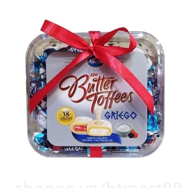 Kẹo bơ Butter Toffees nhân sữa chua Mexico 150g