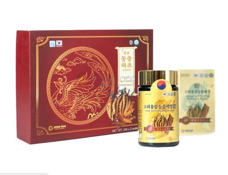Cao sâm đông trùng Jeong Won Hàn Quốc * 2 hũ