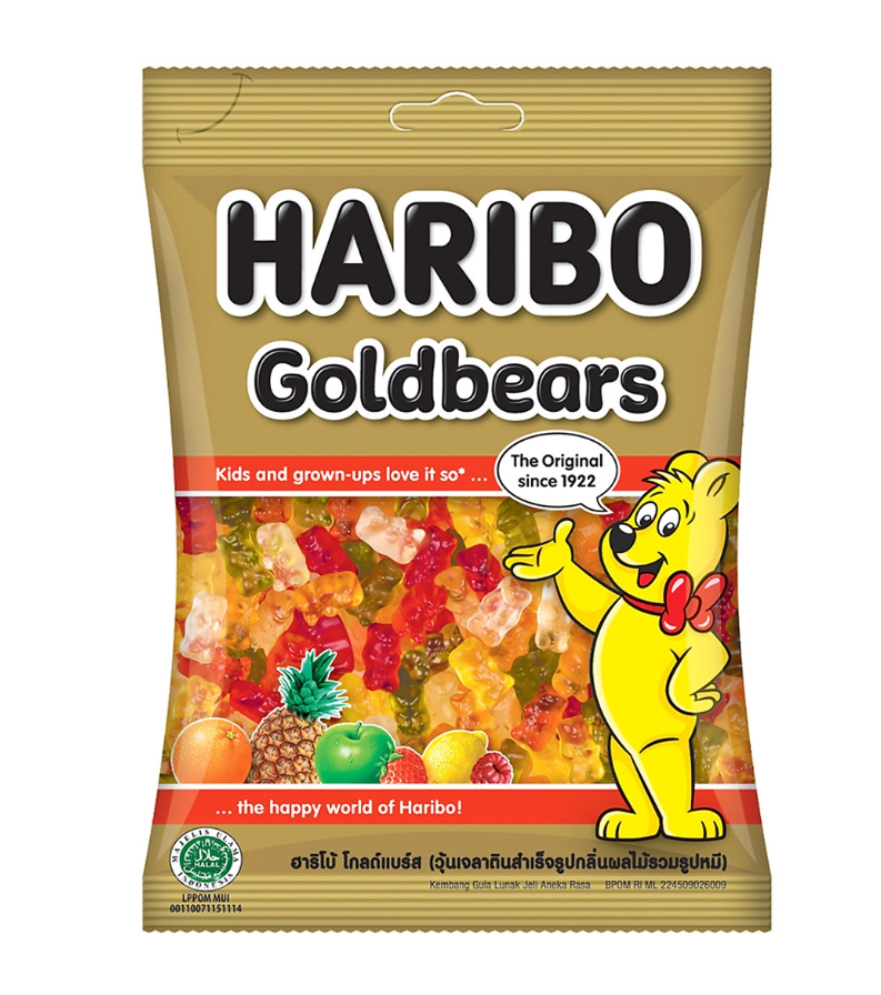 Kẹo dẻo Haribo Goldbears Thổ Nhĩ Kỳ 160g