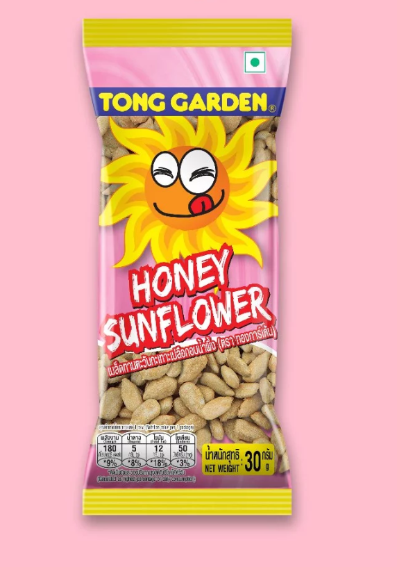 Hạt hướng dương tẩm mật ong Tong Garden Thái Lan 30g