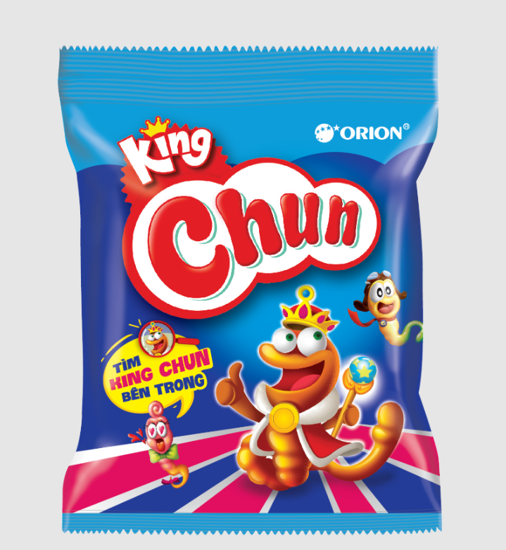 Kẹo dẻo King Chun hương hỗn hợp Orion 25g