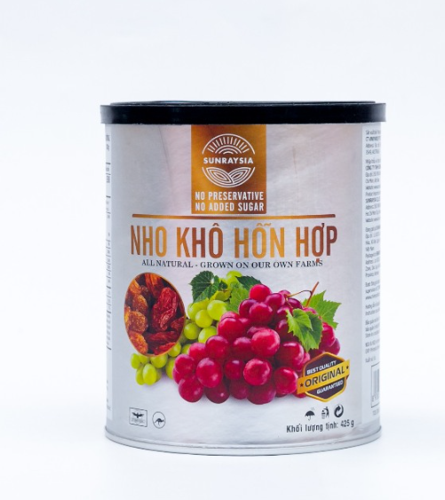 Nho khô hỗn hợp Sunraysia Úc 425g