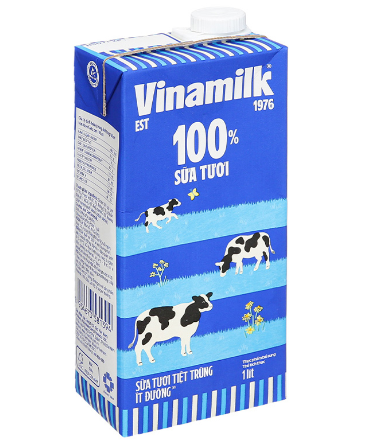 STTT ít đường Vinamilk 1L