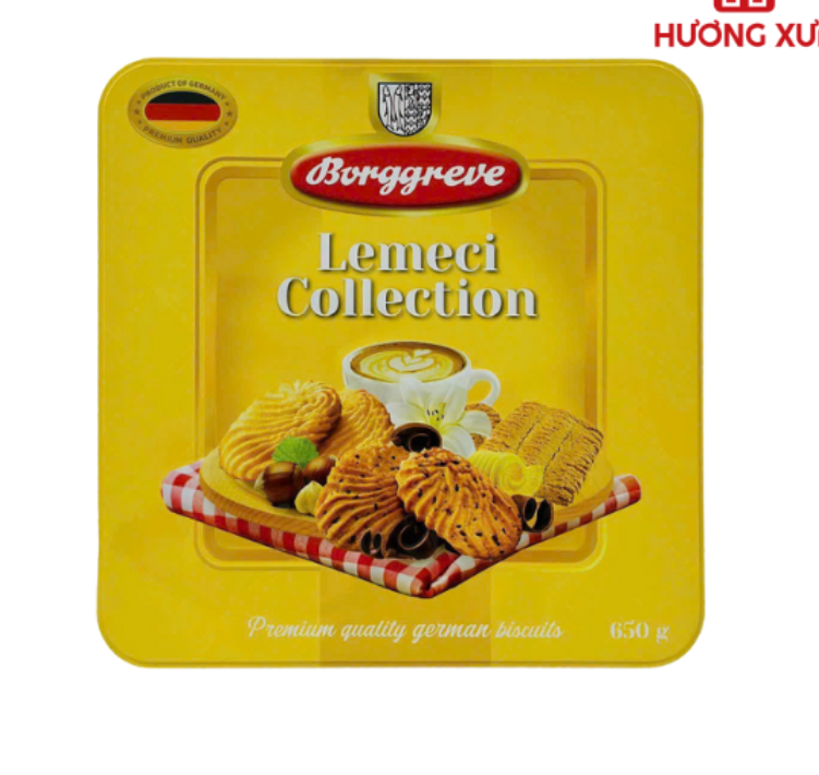 Bánh quy tổng hợp Borggreve Lemeci Collection Đức 650g