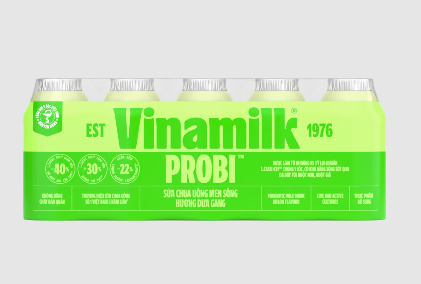 Sữa chua uống lên men Proby hương dưa gang 65ml