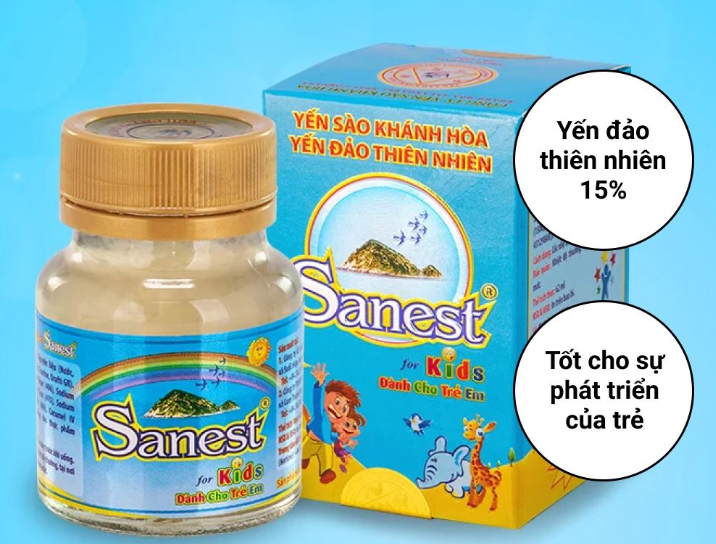 Nước yến sào Sanest Kid 62ml
