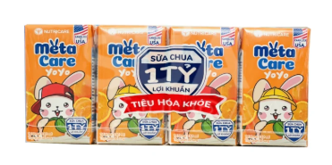 Sữa chua uống Metacare Yoyo vị cam 110ml