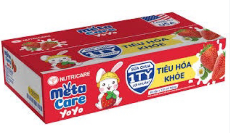 Sữa chua uống Metacare Yoyo vị dâu 110ml