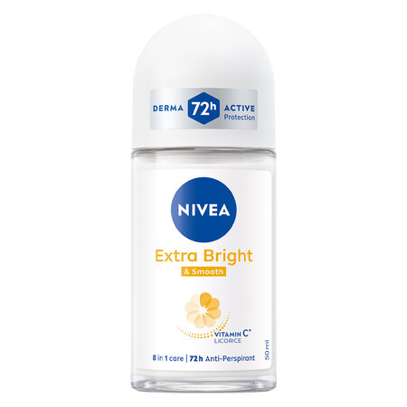 NIVEA lăn nữ trắng sáng mịn, se khít lỗ chân lông 50ml