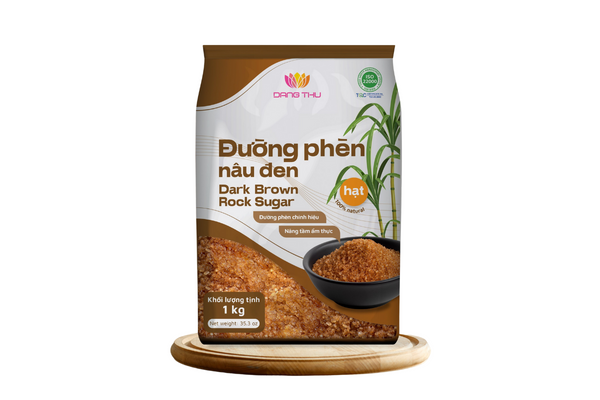 Đường phèn nâu đen Đăng Thư 500g