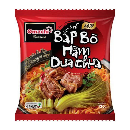 Mì omachi bắp bò hầm dưa chua 120g