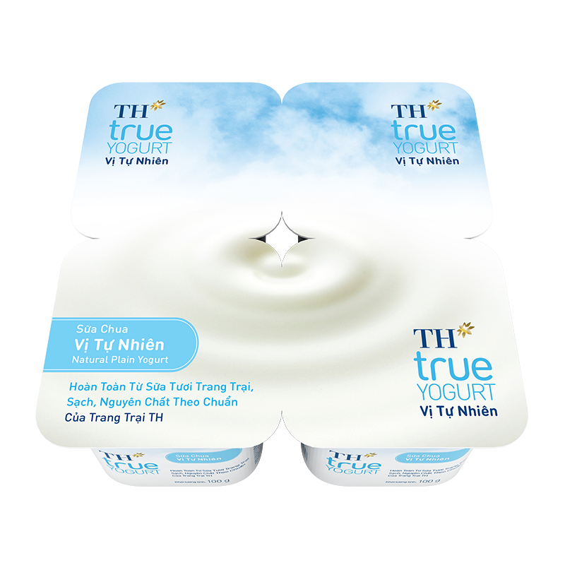 Sữa chua TH true milk vị tự nhiên (không đường) 100g