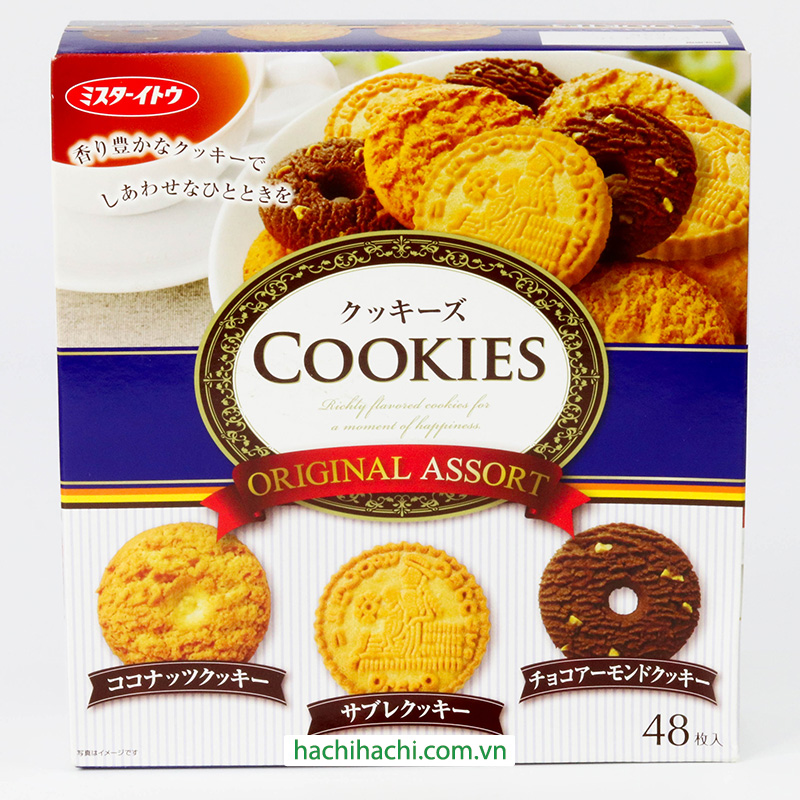 Bánh quy Ito Cookies Original Assort Nhật Bản 528g