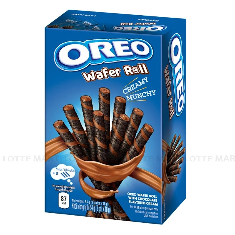 Bánh quế Oreo socola 54g