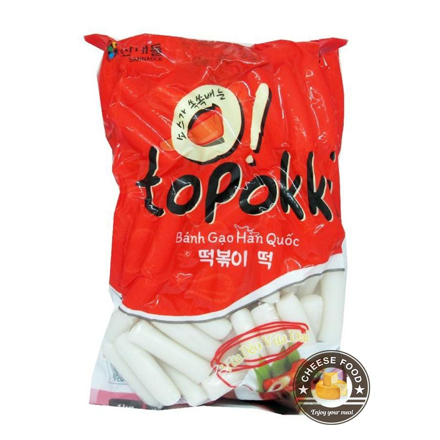 Bánh gạo Topokki Hàn Quốc 500g