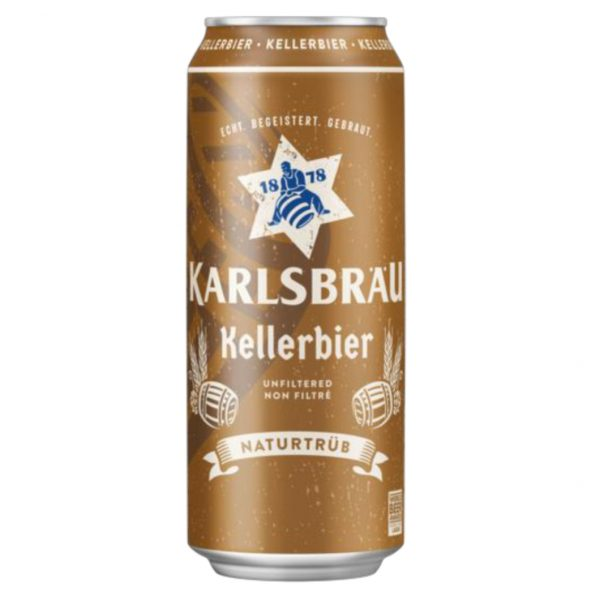 Bia Karlsbrau Kellerbier Đức 5.2%vol 500ml