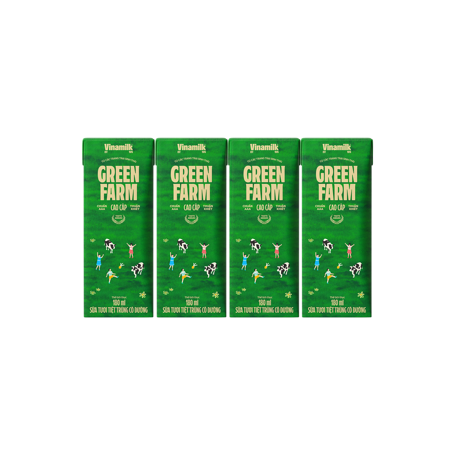 STTT có đường VNM Green Farm 180ml