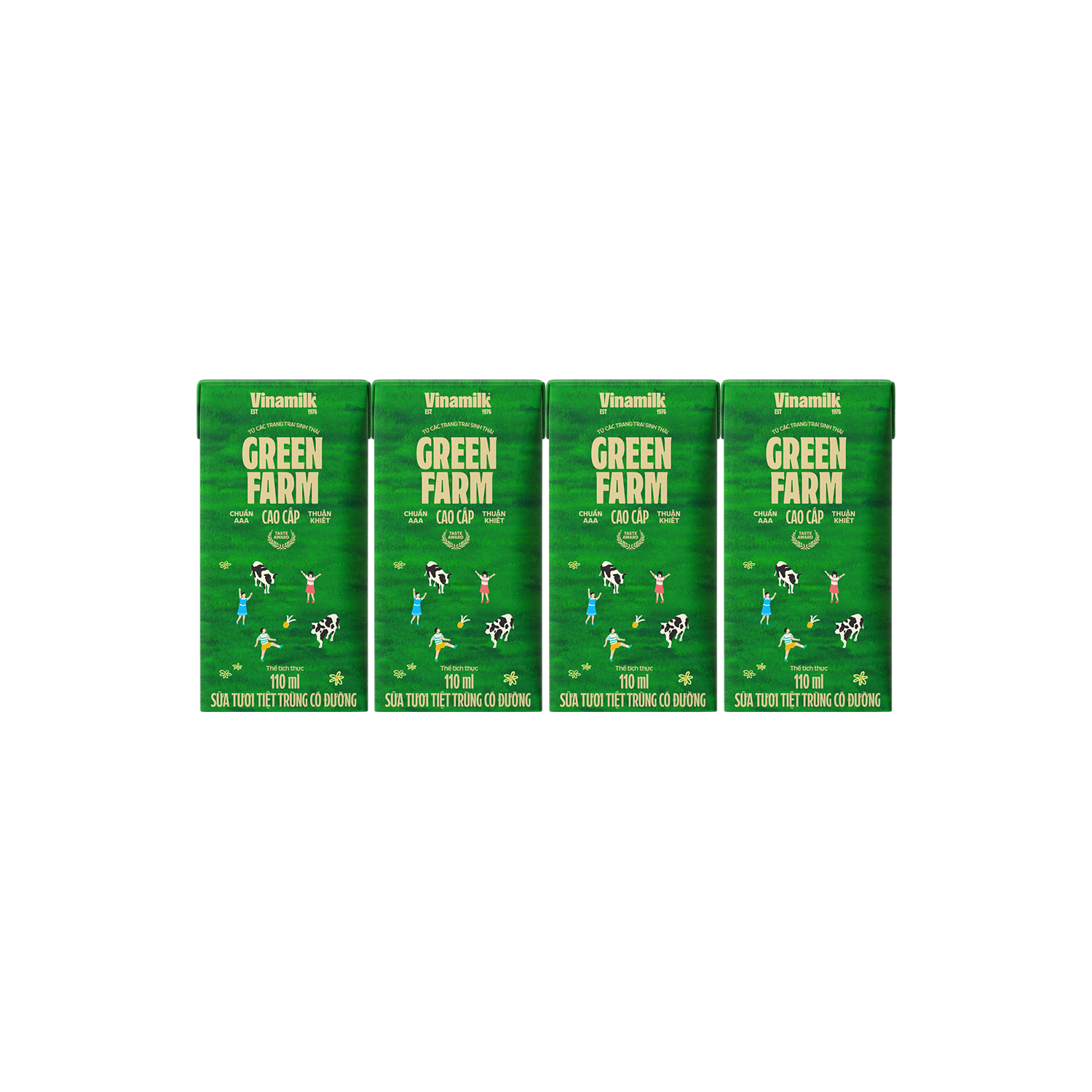 STTT có đường VNM Green Farm 110ml