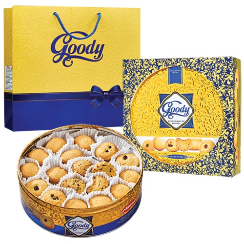 Bánh cookies bơ hỗn hợp Goody 908g