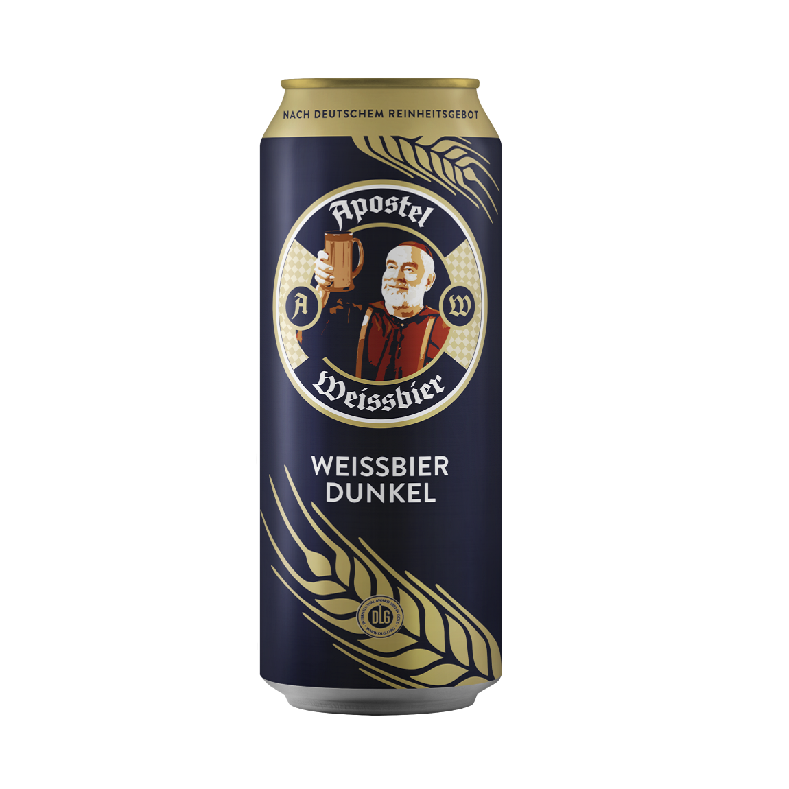 BIA LÚA MÌ ĐEN Đức APOSTEL WEISSBIER DUNKEL 5.3% 500ml (BIA ĐỤC )