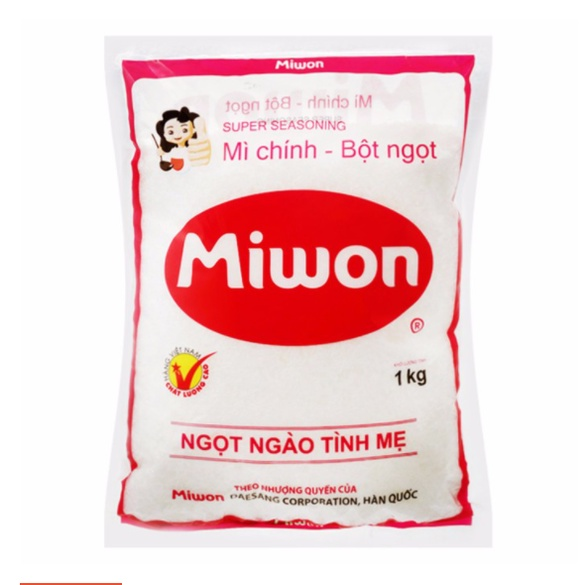 Mì chính Miwon 1kg cánh to