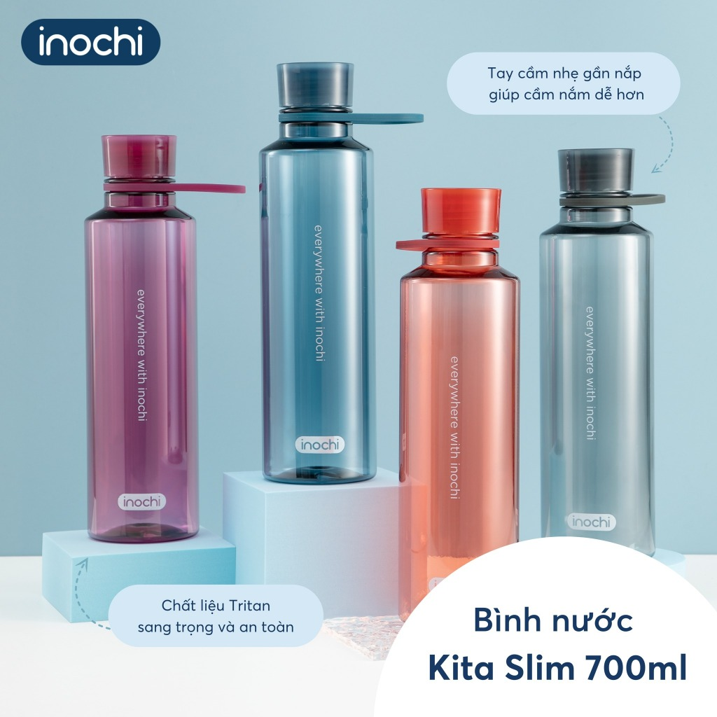 Bình nước Kita Slim inochi 700ml