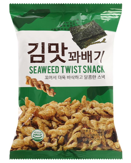 Snack xoắn rong biển Dong Hwa Hàn Quốc 140g