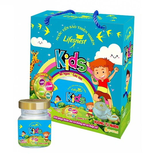 Nước yến sào Lifesnest Kids hương tự nhiên 70ml